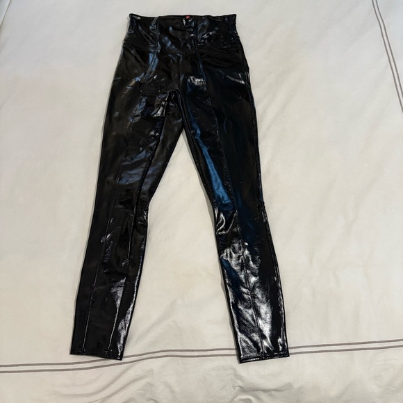 Spanx Faux Patent Leather Leggings - Picture 10 of 16